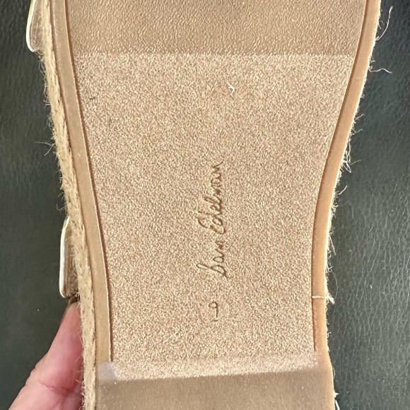 Sam Edelman Gold Rhinestone Sandals - Picture 7 of 8